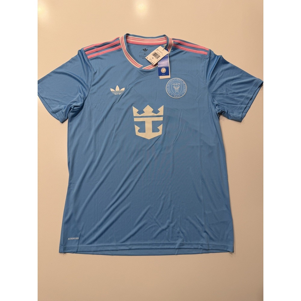 Adidas Inter Miami CF Lionel Messi Jersey KA7504 MLS Mens XL NWT Blue